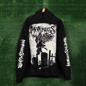 Motionless in White MIW Tour Meatalcore Band Hoodie Size Large
